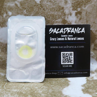 Lenti Colorate Naturali Gossip Yellow Brown – Texture