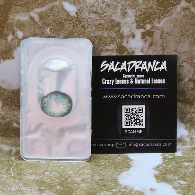 Lenti Colorate Naturali Lolly Green – Texture