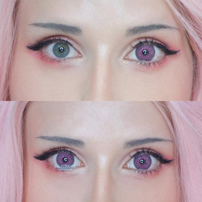 Lenti Colorate Effetto Naturale New York N Violet &#8211; Collage