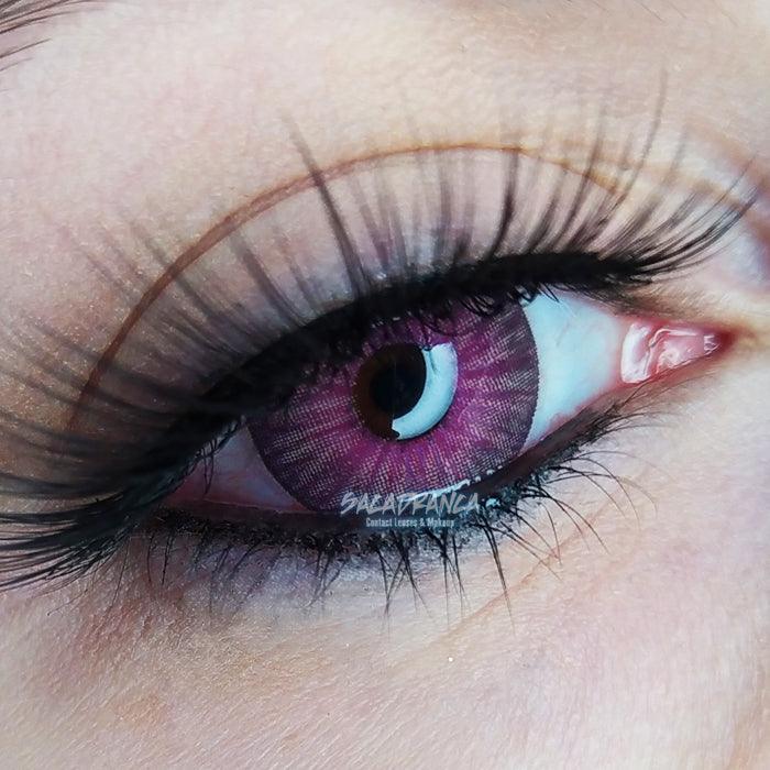 Lenti Colorate Effetto Naturale New York N Violet &#8211; Dettaglio Occhio