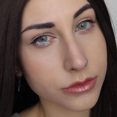 Lenti Colorate Effetto Naturale Yukon Blue – Dettaglio