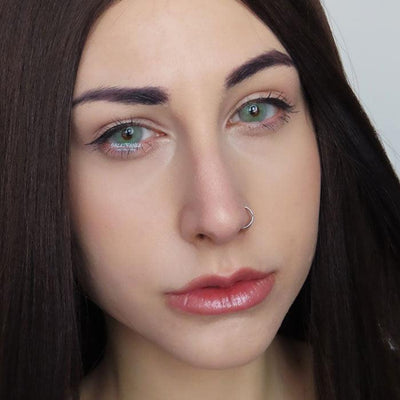 Lenti Colorate Effetto Naturale Yukon Green – Dettaglio