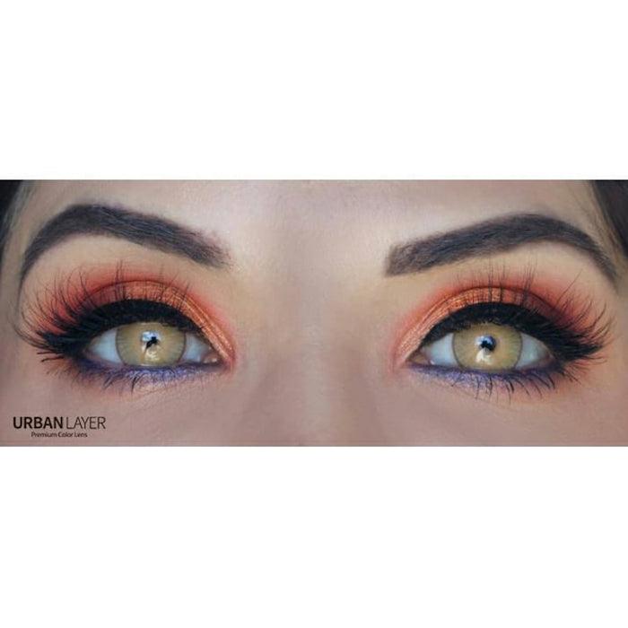 Lenti Colorate Effetto Naturale New York Brown &#8211; Close-up occhi