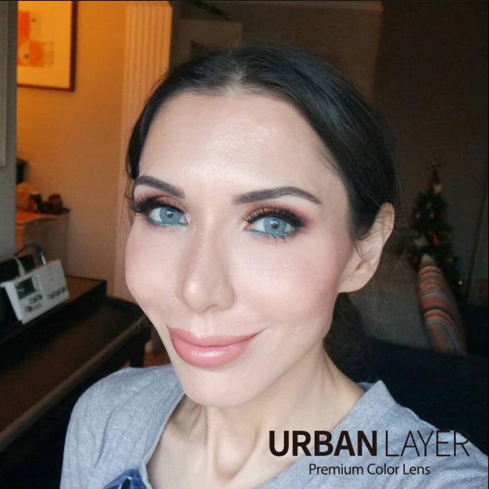 Lenti Colorate Effetto Naturale New York N Gray &#8211; Colore Occhi: Castano