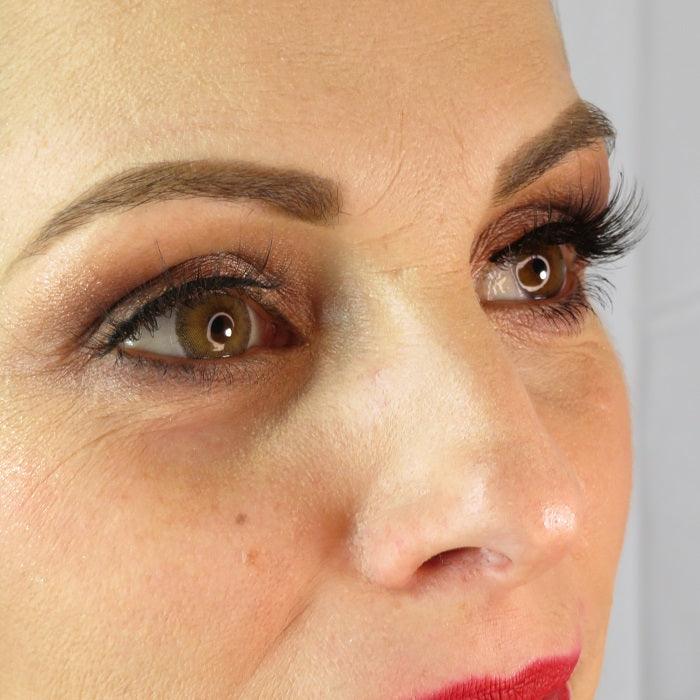 Lenti Colorate Effetto Naturale Premium Candy Brown &#8211; Foto Occhi