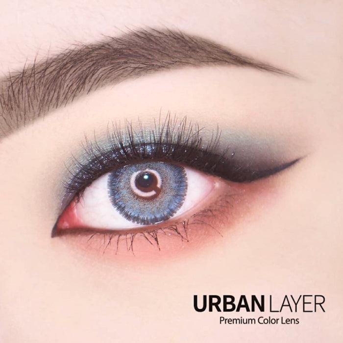 Lenti Colorate Sakura Blue Urban Layer &#8211; Foto Copertina