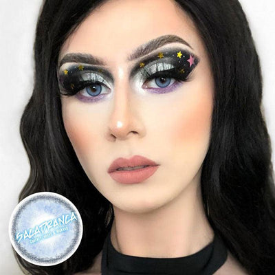 Lenti Colorate Effetto Naturale Sorayama Blue – Colore Occhi: Castano