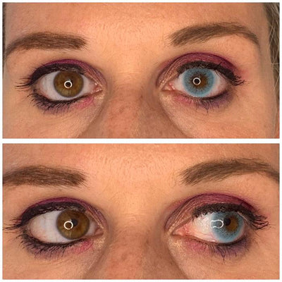 Colored Natural Lenses Supernaturals Turquoise – Collage