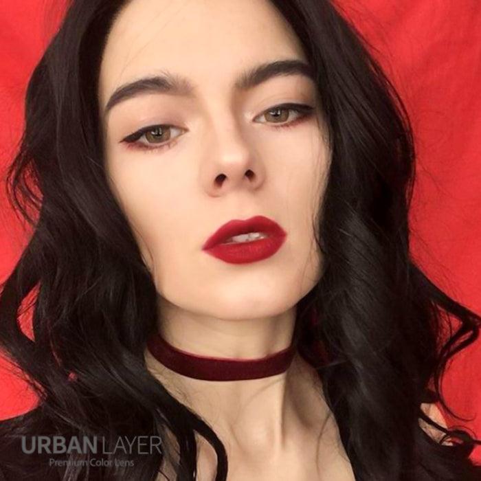 Lenti Colorate Effetto Naturale Vegas Brown &#8211; Colore Occhi: Castano