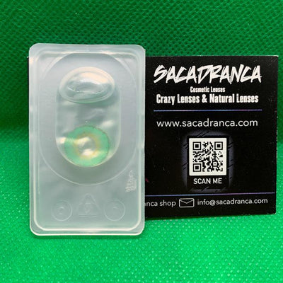 Lenti Colorate Effetto Naturale Vegas Green – Foto blister