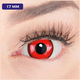 Lenti Cosplay Mini Sclera Red Lunatic 17 mm &#8211; Foto copertina