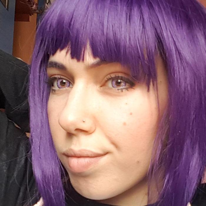 Lenti Cosplay Amazing Violet &#8211; Colore Occhi: Castano