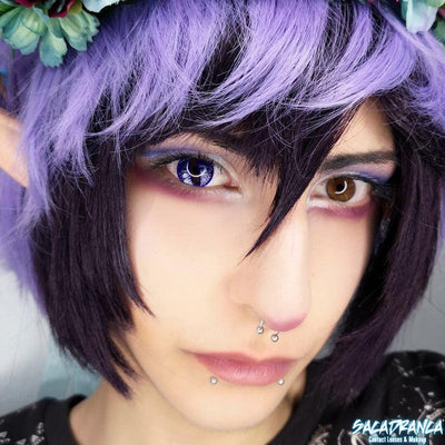 Lenti Cosplay Premium Sacadranca Amethyst - Viso