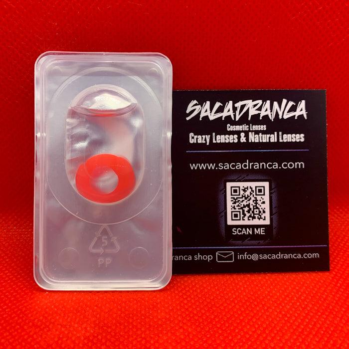 lenti cosplay crazy lens sacadranca red eye - texture