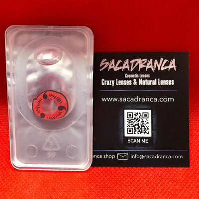 lenti cosplay crazy lens sacadranca naruto sasuke magatama - texture