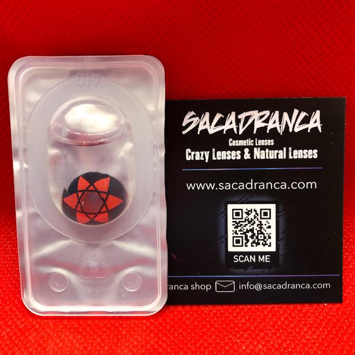 lenti cosplay crazy lens sacadranca naruto sasuke sharingan - texture