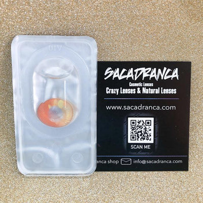 Lenti per Cosplay Color Coscon Orange Qualità Standard Foto Blister