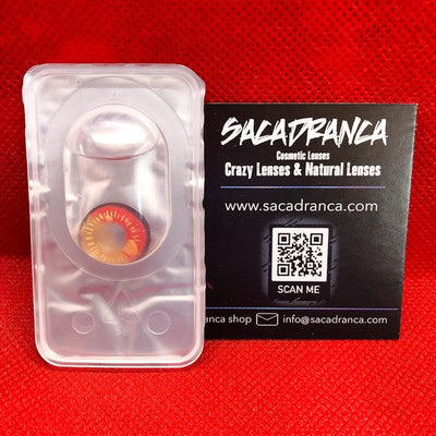 lenti cosplay crazy lens sacadranca color coscon red - texture