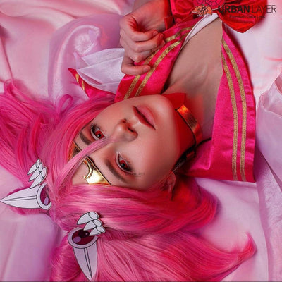 Lenti Cosplay Premium Vivid Pink 14.50 mm – Viso