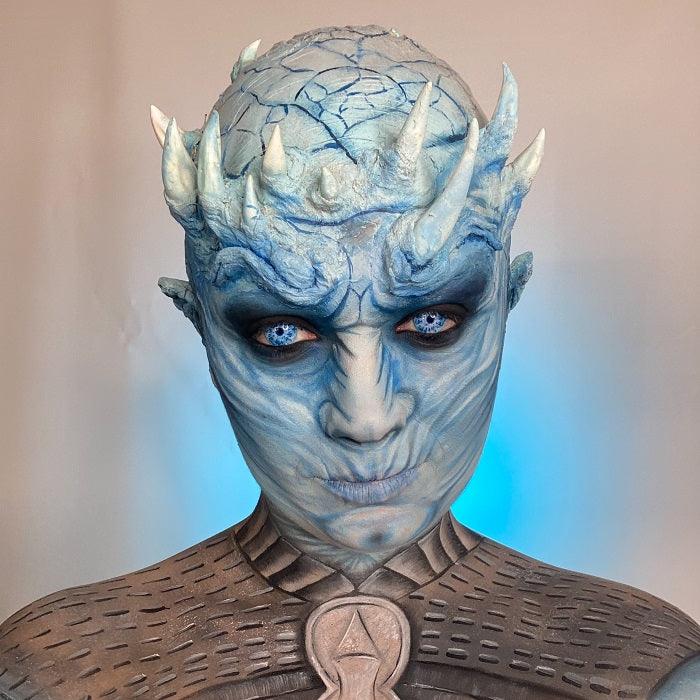 Lenti Cosplay Crazy Lens White Walker Blue - Viso