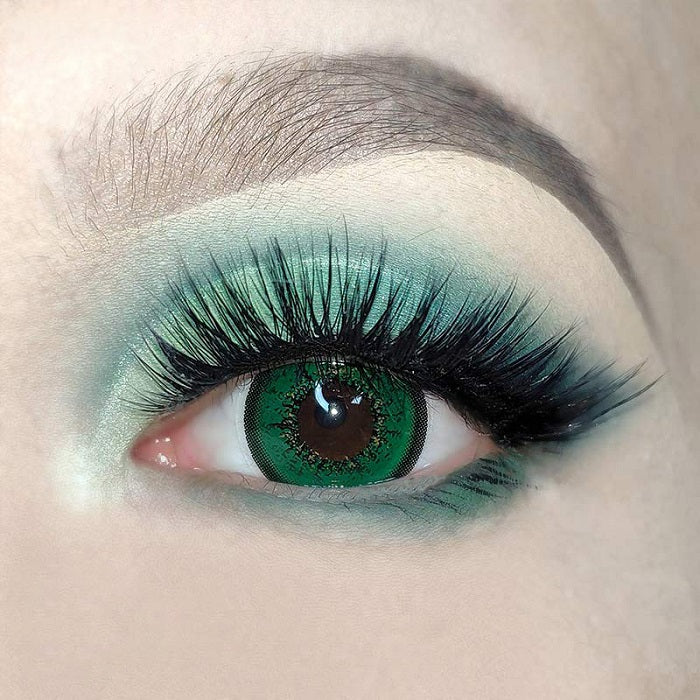 lenti cosplay crazy lens sacadranca bright green - copertina