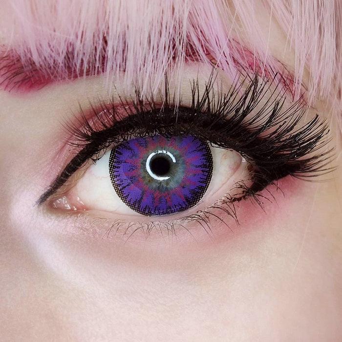 lenti cosplay crazy lens candy violet - copertina