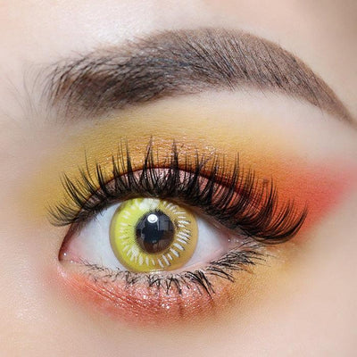 lenti cosplay crazy lens sacadranca color coscon yellow - copertina