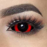 lenti cosplay crazy lens urban layer red ring sclera 22mm - copertina