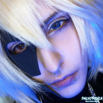 Lenti Cosplay Premium Sacadranca Dinosaur Blue – Viso