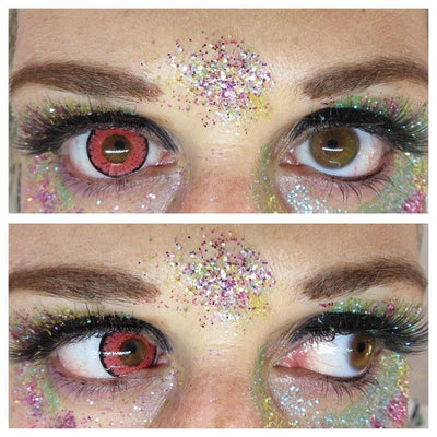 Lenti Cosplay Fc86 Dark Pink – Collage Occhi