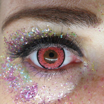 Lenti Cosplay Fc86 Dark Pink – Dettaglio Occhio