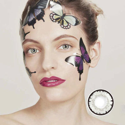 Lenti Cosplay Fc86 Light Gray – Colore Occhi : Chiaro