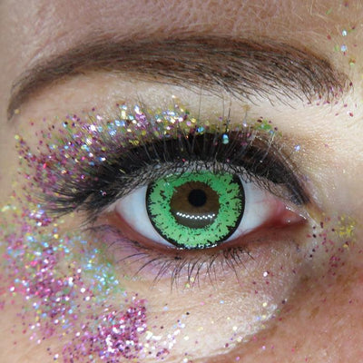 Lenti Cosplay Fc86 Light Green – Dettaglio Occhio