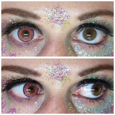 Lenti Cosplay Fc86 Pink – Collage Occhi