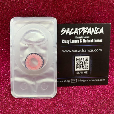 lenti cosplay crazy lens fc86 tinged pink