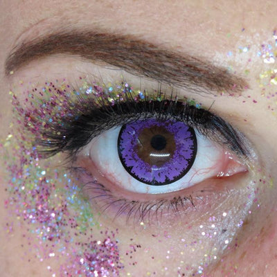 Lenti Cosplay Fc86 Violet – Dettaglio Occhio