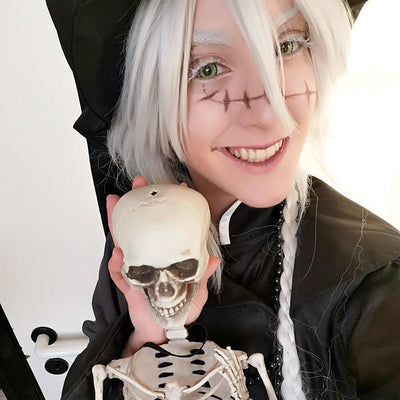 Lenti Cosplay Fc86 Yellow Green – Colore Occhi : Castano