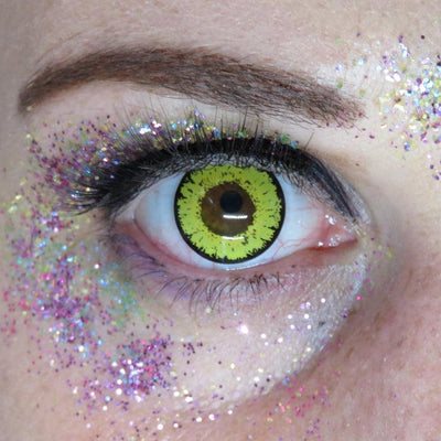 Lenti Cosplay Fc86 Yellow – Dettaglio Occhio