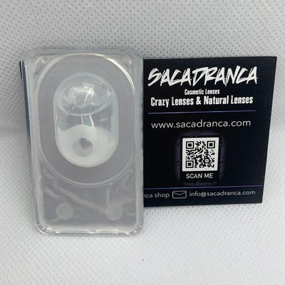 Lenti Cosplay Premium Glow White 14 mm – Foto blister