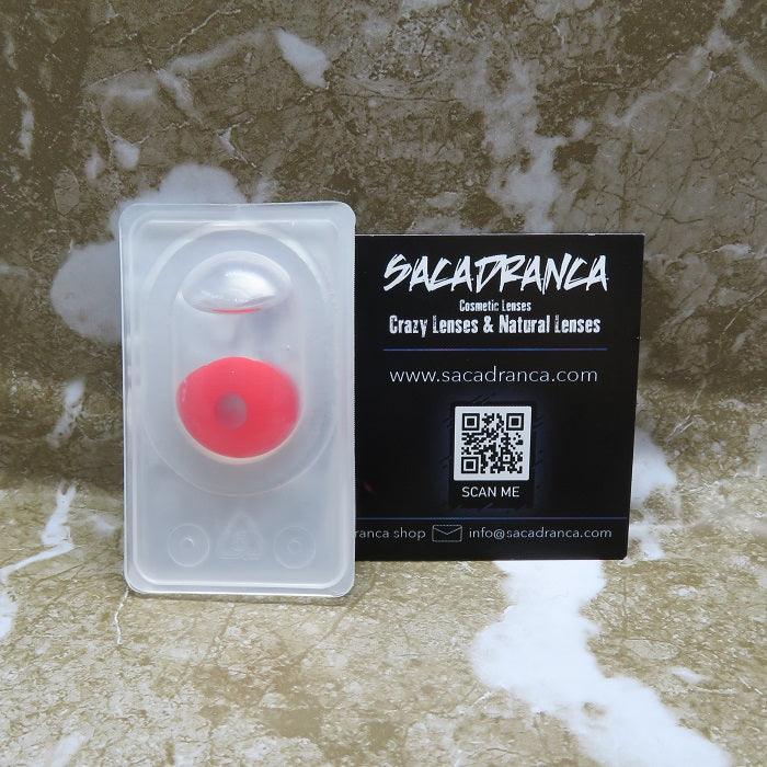 lenti cosplay crazy lens sacadranca urban layer red devil 17mm - texture