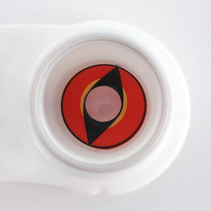 Cosplay Lenses Red Frog &#8211; Texture