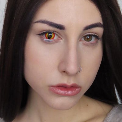 Lenti Cosplay Premium Red Lizard – Viso