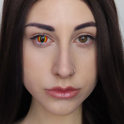 Lenti Cosplay Premium Red Lizard – Viso