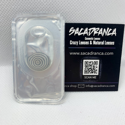 Lenti Cosplay Premium Rinnegan Eye 14 mm &#8211; Foto blister