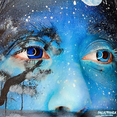 Lenti Cosplay Standard Ry68 Blue Fire – Eye