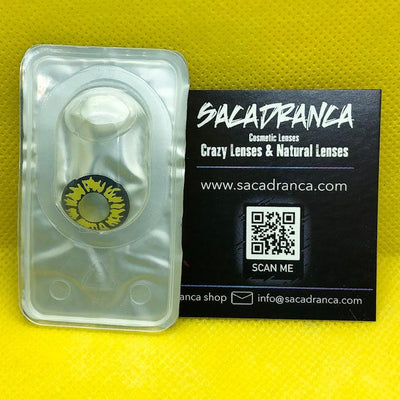 Lenti Cosplay Ry55 Yellow Wolf Foto Blister