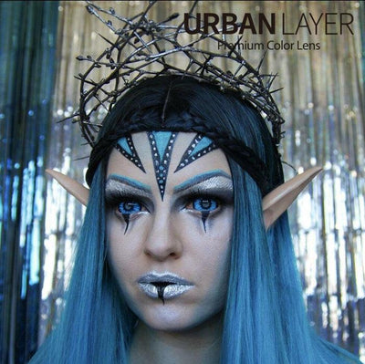 Lenti Cosplay Sclera Elf Blue 22 mm – Viso