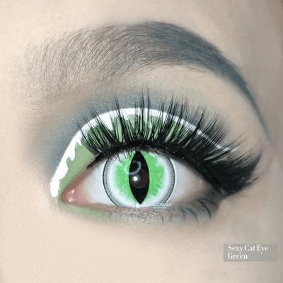 Lenti Cosplay Premium Sacadranca Sexy Cat Eye Green – Copertina