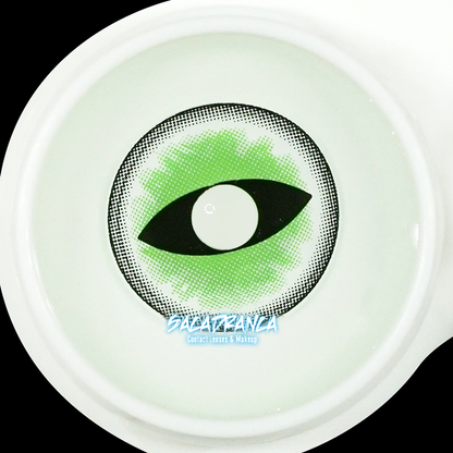 Lenti Cosplay Premium Sacadranca Sexy Cat Eye Green &#8211; Texture