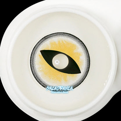 Lenti Cosplay Premium Sacadranca Sexy Cat Eye Yellow &#8211; Texture
